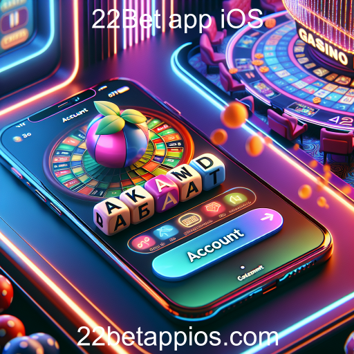 Explorando a Categoria 'Conta' no 22Bet App iOS